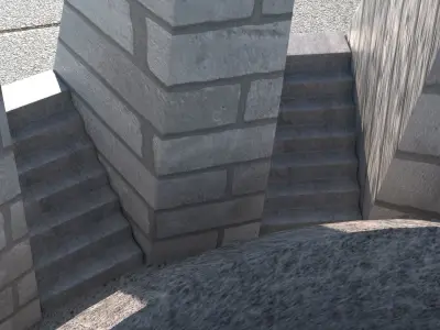 Armenian Genocide Memorial Complex 3D model