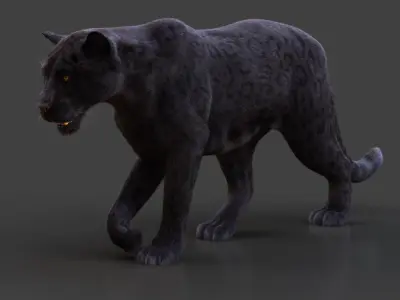  Black Jaguar Animated Xgen-Core 