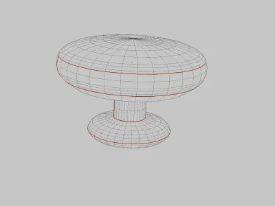 ceramics puller Low-poly 3D model