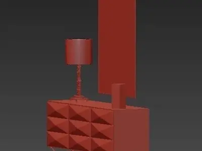 chest of drawers 26 3D model