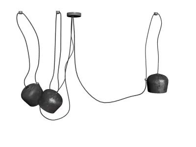 Ceiling industrial light 3D model