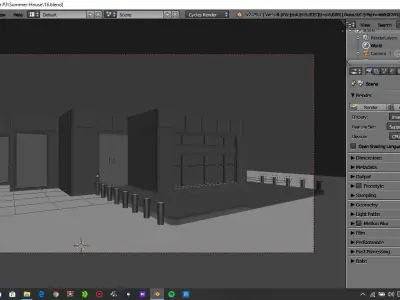 Summer house 3D model