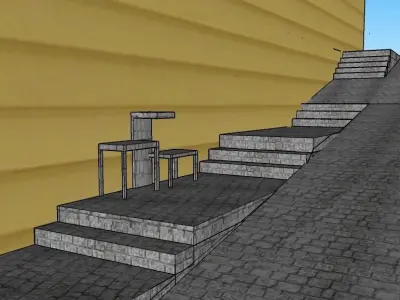 art street model 3D model