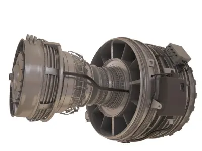 SolidWorks cfm56-7b Complete model 