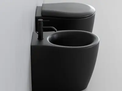 Olympia Ceramica Formosa 2 0 WC Low-poly 3D model