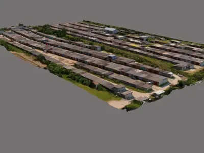 Aerial scan 2 3D model