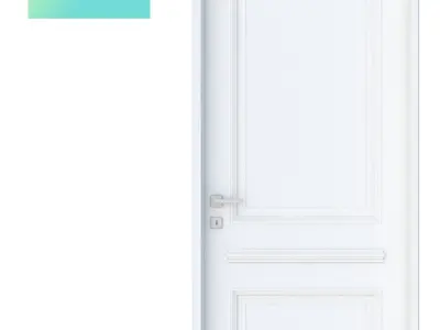 Room Door Type 13 3D print model