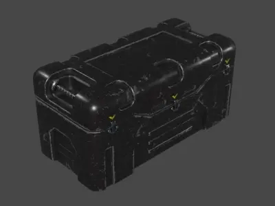 SciFi Container 3D model