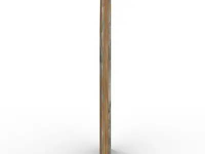 Castle window 3D model