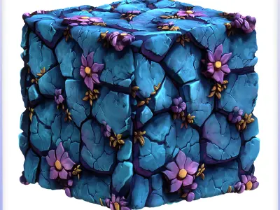 Stylized Stone Floor Seamless Texture Texture order