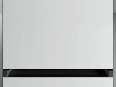 SAMSUNG BESPOKE REFRIGERATOR 2 DOOR PLUS 1 DOOR 3D model