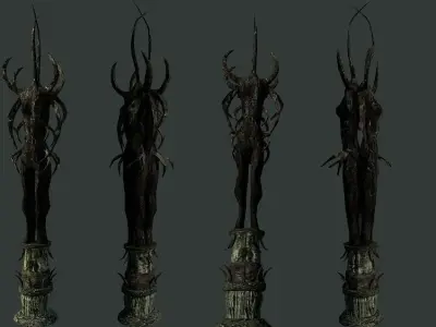 Dephts of Rlyeh Pack Low-poly 3D model