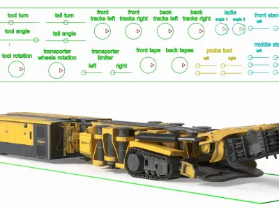  Epiroc Mobile Miner Rigged 