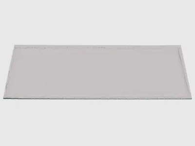 Red Concrete Section 3D model