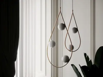 PEARLS PENDANT by Pholc 3D model