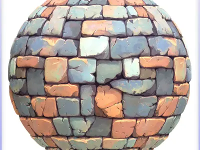 Stylized Wall Seamless Texture Texture 12