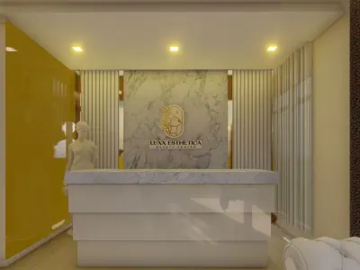 INTERIOR DESIGN FOR BEAUTY CLINIC 3D model