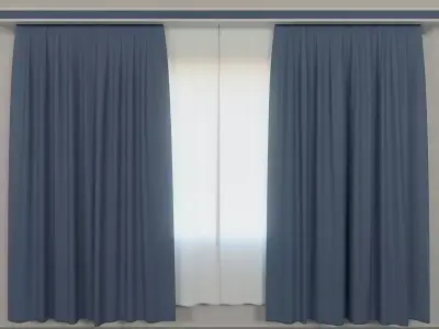 Curtain Pack 3D model