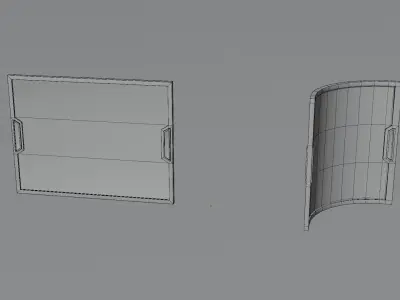Windows SciFi  dusty look  3D model