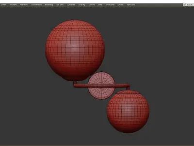 POLDI WALL Low-poly 3D model