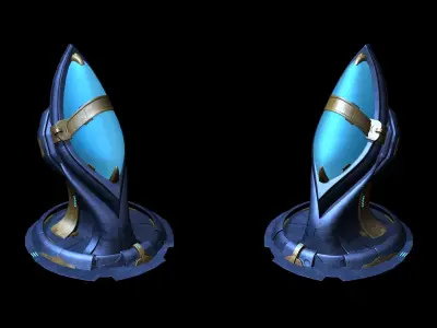 New Area - Waste - Mining Site Facilities 02 3D model