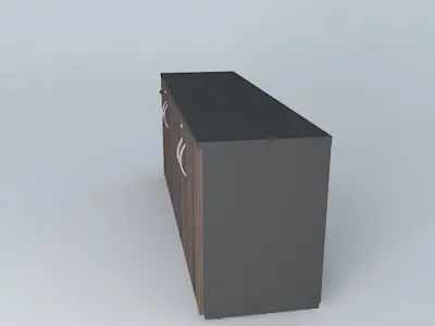 Armario baixo cabinet Free 3D model