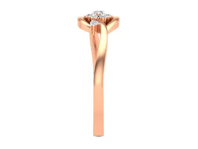 Women Ring Render 3dm STL MTL SLC JCD OBJ FBX Details 3D print model