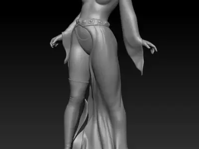 Sexy Princess Leia 3D print model