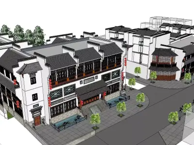 vacation spot-Resort-Fashion Leisure Hotel-0179 3D model