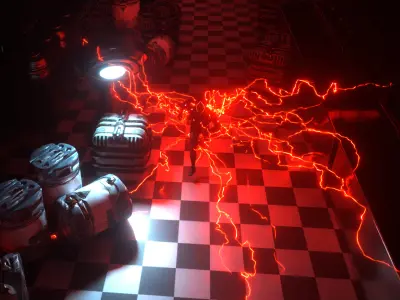 Lightning Generator  3D model