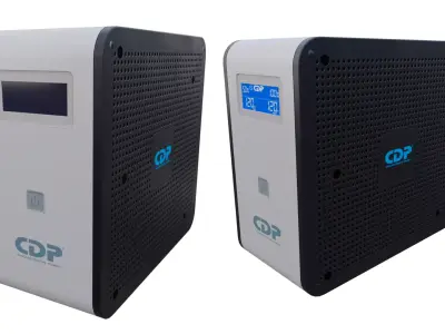 UPS CDP - Uninterruptible Power Supply Low-poly 3D model