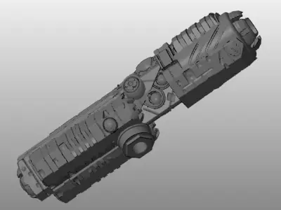SKY RELICS - 01 WAR IRON 3D print model