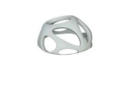 SciFi Cube Object No 49931 Low Poly Shape Low-poly 3D model