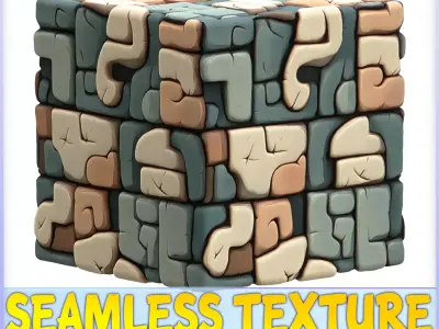 Stylized Wall Seamless Texture Texture 90