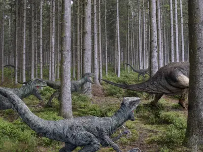  Dinosaur Collection3 Rigged 