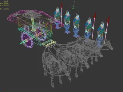 Terracotta Warriors 301 3D model