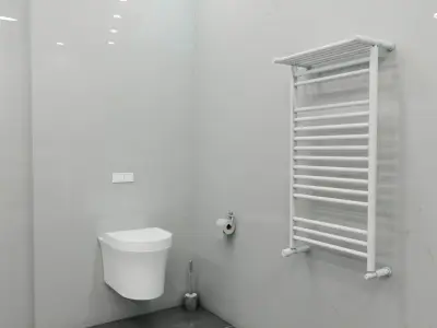 Modern Bathroom and Toilet 3D model