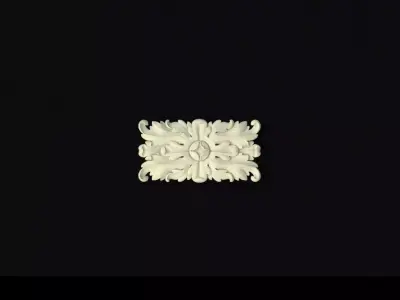 rosette dekor 3D model 20
