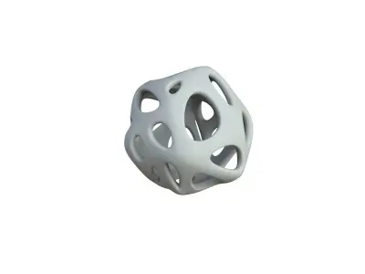 SciFi Cube Object No 18378 Low Poly Shape Texture
