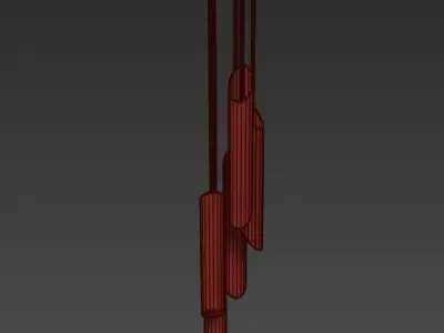 SIGNORINI COCO BAMBOO CHANDELIER 3D model