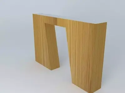 SLANTED DOORWAY Free 3D model