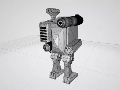 Blender Robot Introduction 3D model