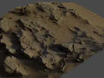Gravelsand07 3D model