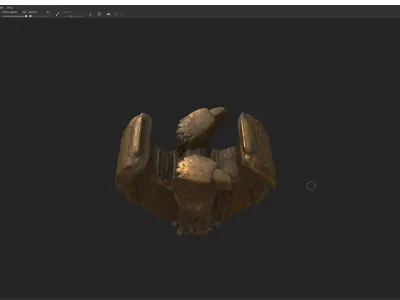 Germania - Reich Adler Eagle Medical 3D model