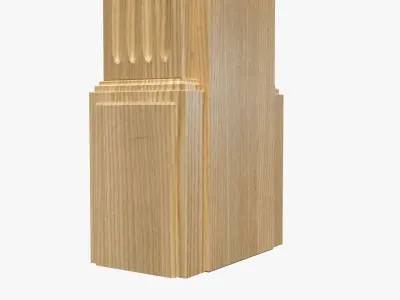 Door portal classic 02 3D model