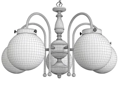 ALFA Hero Gold Low-poly 3D model