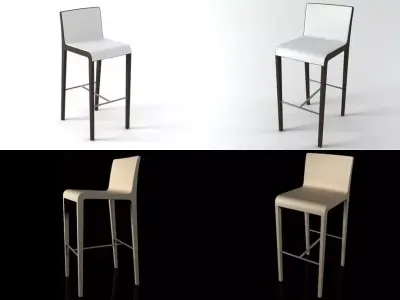 Barstool 01 3D model