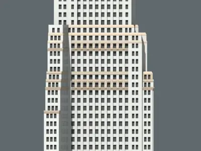 15 Broad St 3D print model