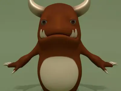 Monster Sweetie Gary 3D model