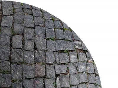 Seamless old paving material - 12k Texture